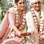Delicate Romance: White and Pink Whole Rose Varmala