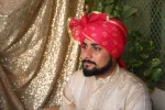 CP4- Pink Paisleys Chanderi Saafa