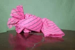 CBL9- Pink Rajasthani Leheriya Printed Saafa - Image 2