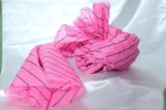 CBL9- Pink Rajasthani Leheriya Printed Saafa