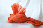 CBL11- Orange Rajasthani Leheriya Saafa