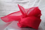 SCS1- Red Solid Cotton Saafa - Image 2