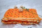 CBL5- Yellow Cotton Bandhani Saafa - Image 2