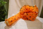 CBL5- Yellow Cotton Bandhani Saafa - Image 3