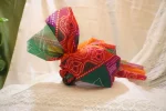 CBL8- Multi-Color Bandhani Cotton Saafa - Image 3