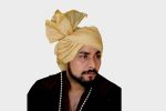 GS5- Classy Golden Groom Saafa - Image 3