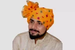 CBL5- Yellow Cotton Bandhani Saafa