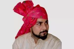 CBL7- Pink Bandhani  Cotton Saafa