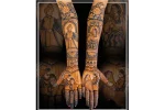 Traditional Mehendi Portraits and Face Designs - Image 5