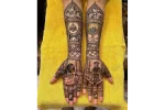 Traditional Mehendi Portraits and Face Designs - Image 2