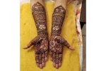 Traditional Groom Mehendi Portraits and Face Designs - Image 6