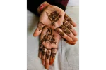 Traditional Groom Mehendi - Front and Back Designs - Image 2