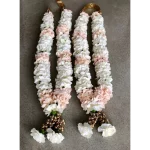 White and Pink Carnation Varmala