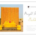 Marigold Delight Backdrop