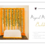 Magical Marigold Backdrop